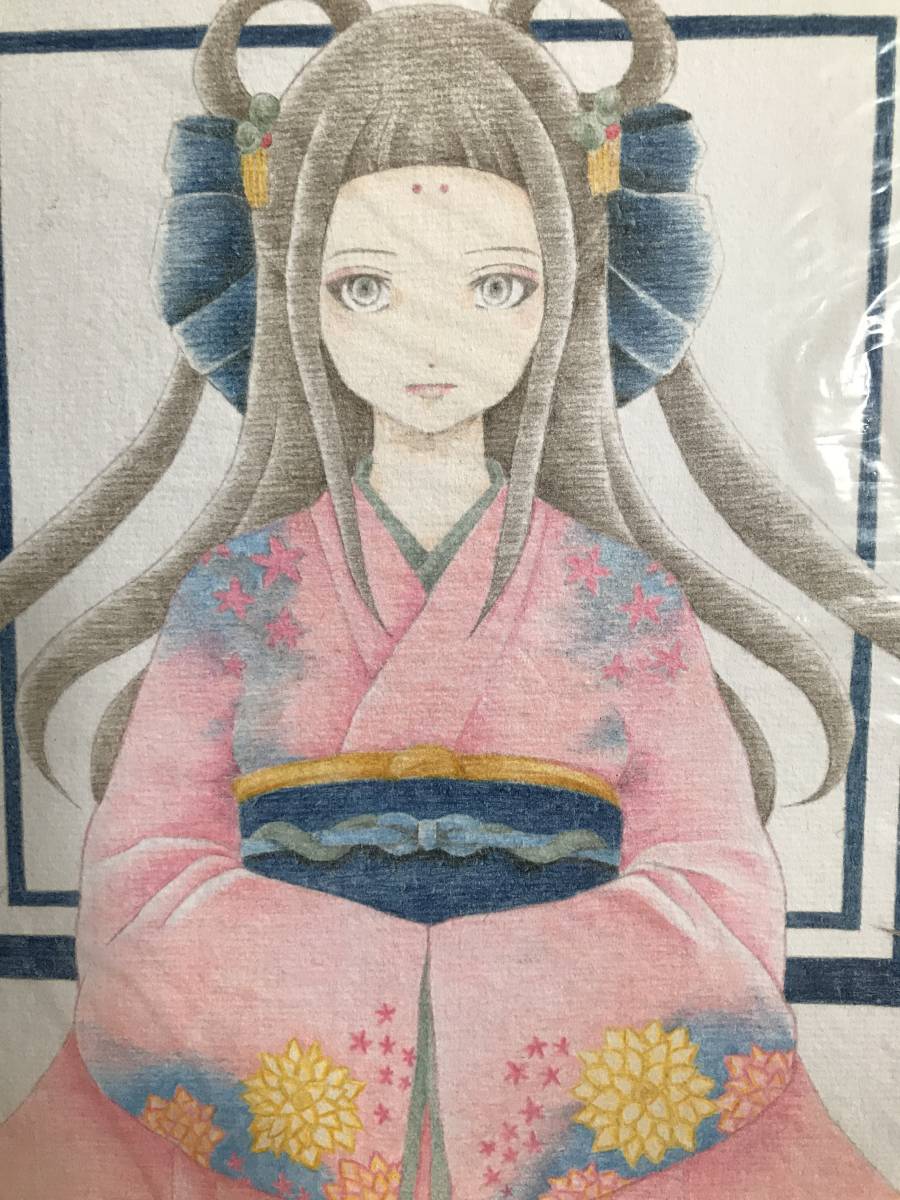大和撫子 手書きイラスト 手描きイラスト 売買されたオークション情報 Yahooの商品情報をアーカイブ公開 オークファン Aucfan Com