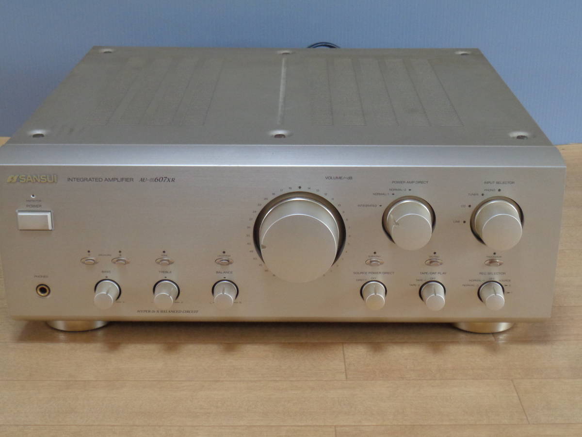fa サンスイ SANSUI AU-α607XR インテグレーテッドアンプ サンスイ