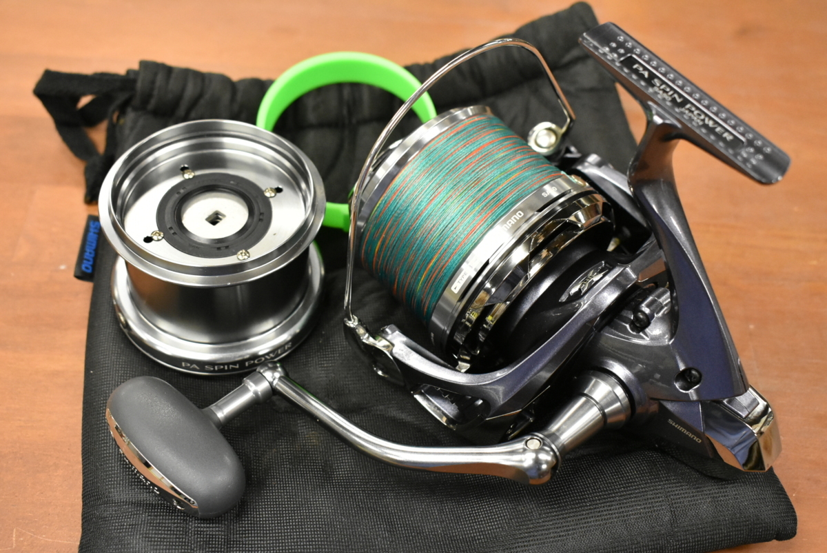 SHIMANO PA SPIN POWER SA50 投げ釣り用 スピニングリール 替え