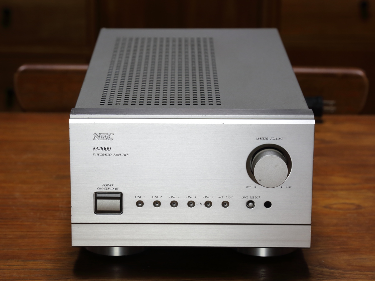 NEC M-1000 日本電気 エヌイーシー ステレオパワーアンプ インテグレー
