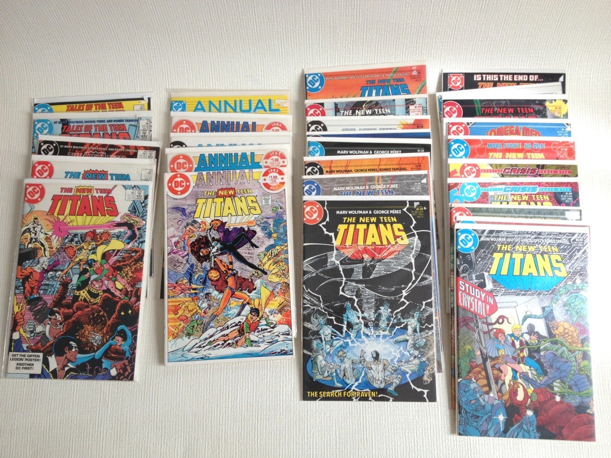 激安大特価，最新作 DCコミック NewTeenTitans 他 1982 1984 1986年 28冊 まとめ 洋書 コミック ニューティーンタイタンズ(アメコミ、海外作品)｜売買されたオークション情報、yahooの商品情報をアーカイブ公開 - オークフ アメコミ、海外作品
