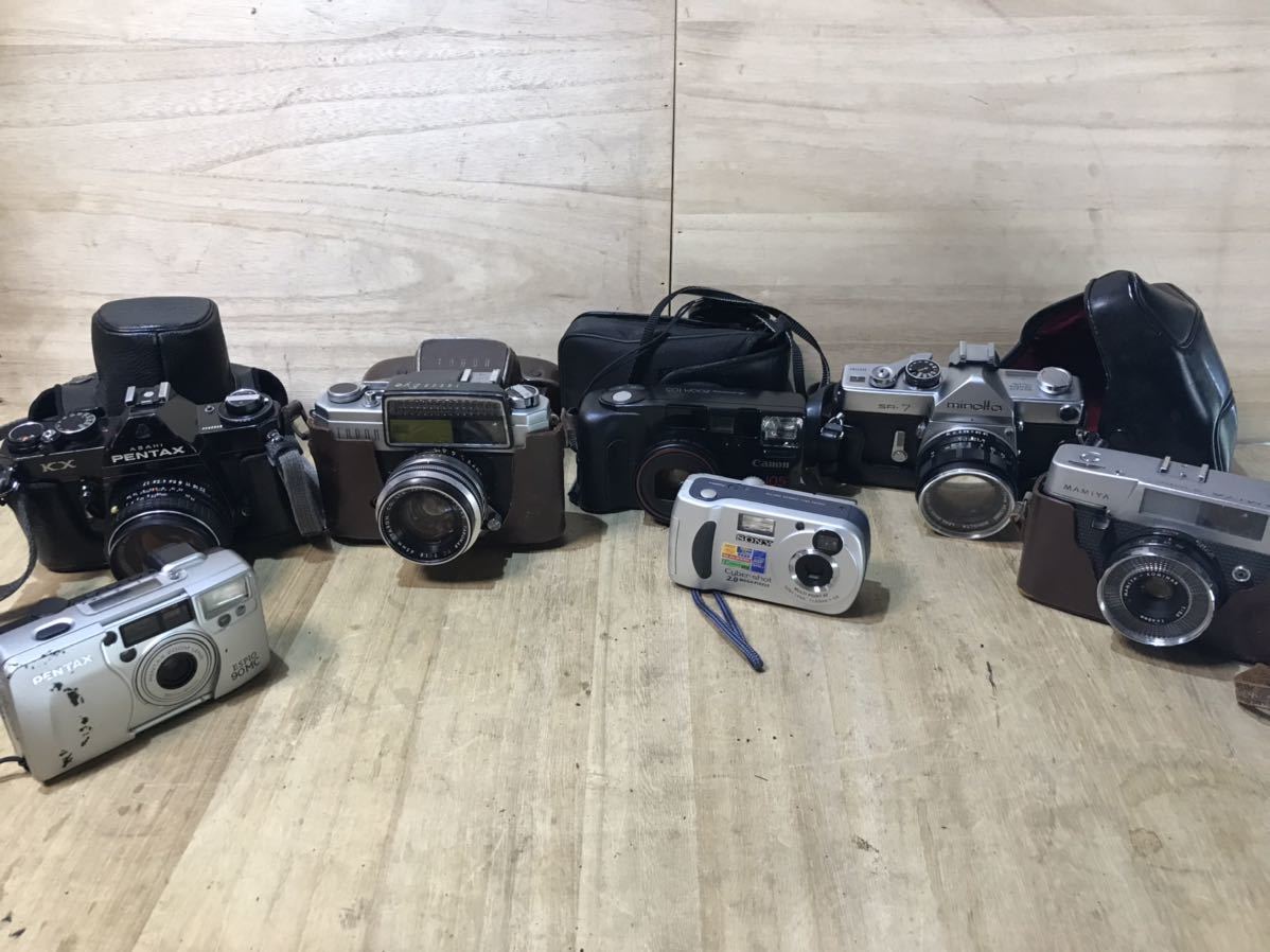 フィルムカメラ デジカメ ジャンク まとめて出品です。 フィルムカメラ