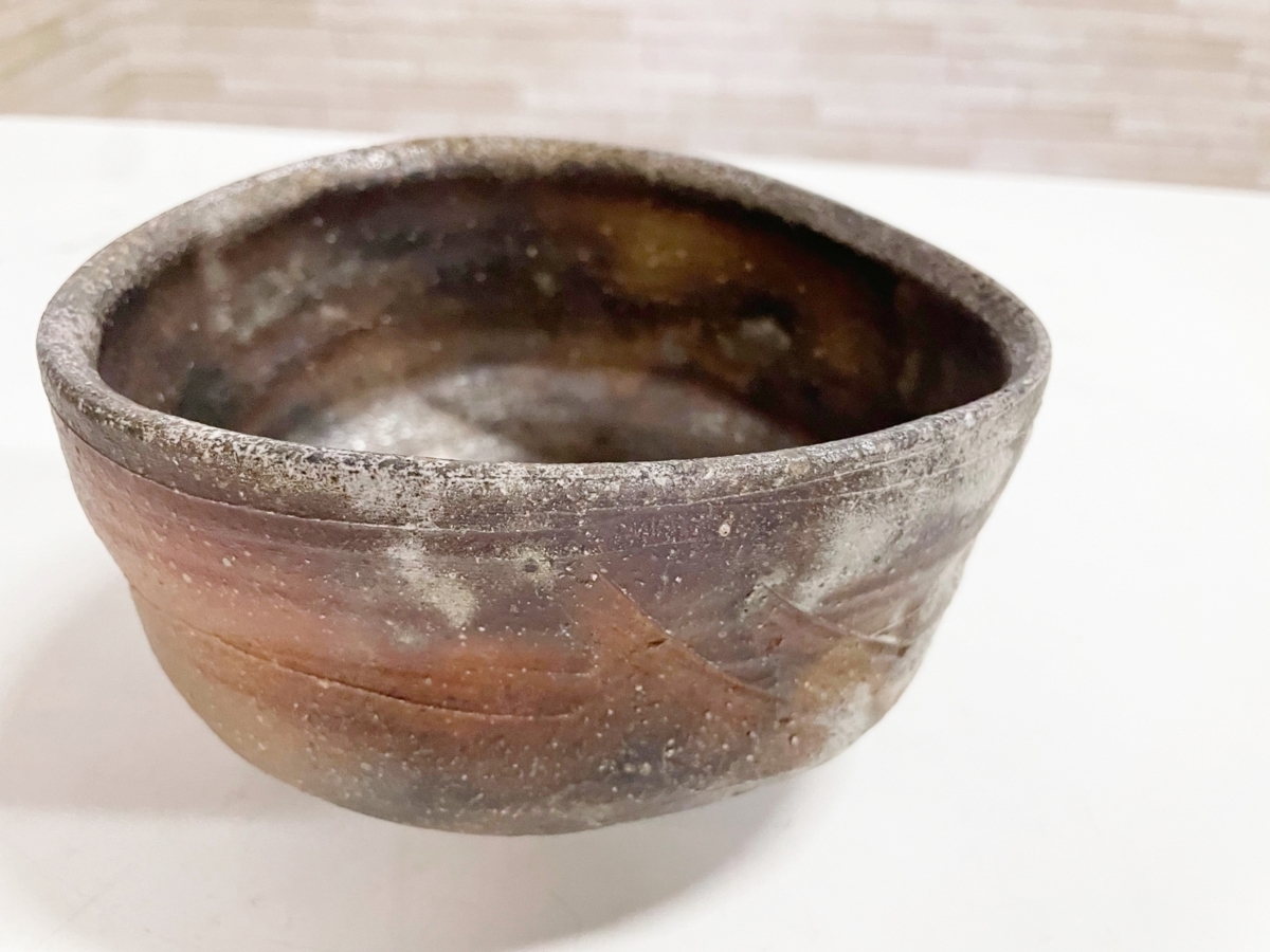 京焼 伊藤南山 花丸文茶碗 共箱 布 陶歴 茶道具 伊藤南山』造 花丸文 茶碗 共箱 茶道具 （二階） 【公式通販】