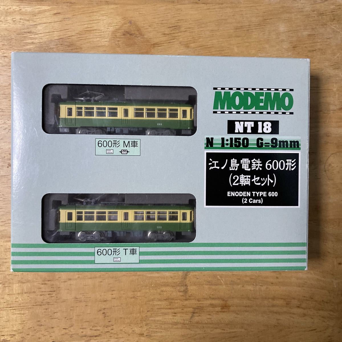 江ノ島電鉄 モデモ 600形 2両セット Nゲージ MODEMO NT18 江ノ島電鉄