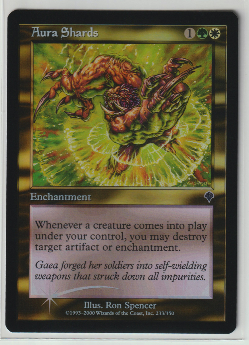 Magic:The Gathering/INV オーラの破片/英1 FOIL - オーラの破片 (Aura 