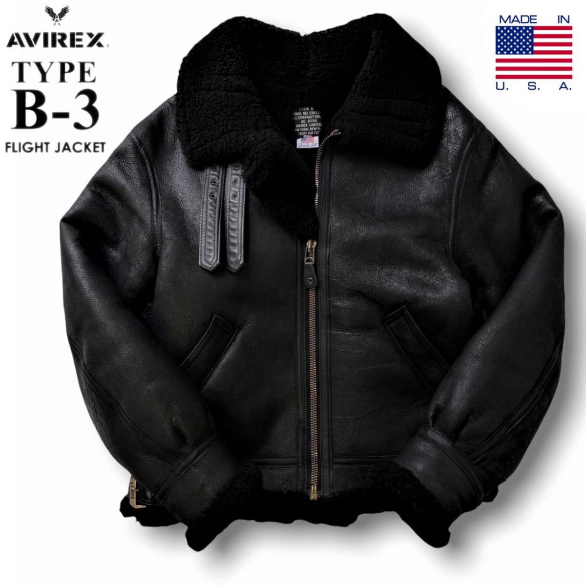 AVIREX | SITE B-3 COLLECTION OFFICIAL WINTER USA製 & FALL 0 