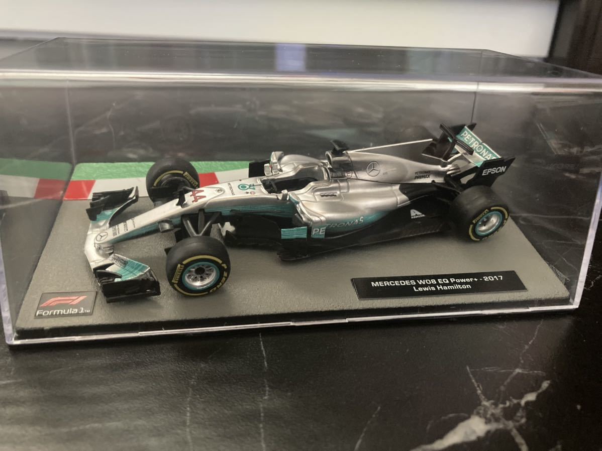 メルセデス　W08 ルイス　ハミルトン　1/43 - Deagostini F1マシンコレクション　デアゴスティーニ