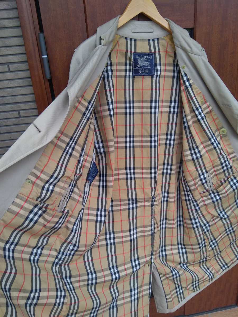 Burberrys Baron of piccadilly コート 英国製 80s 85年製バーバリーズ Burberrys Baron of piccadilly バロンオブ