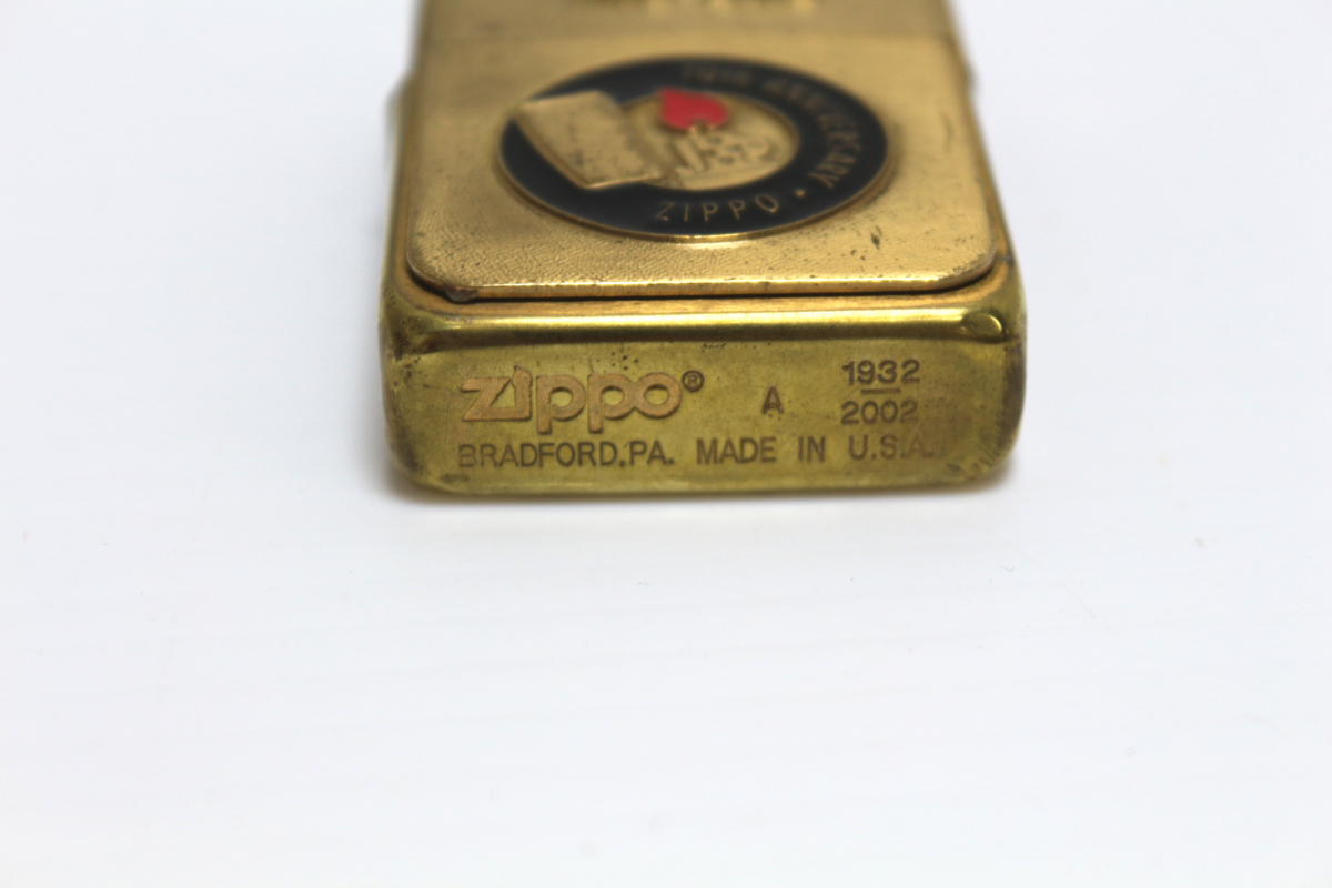 1円～【☆31-1787】□中古□ZIPPO ジッポ 70周年記念 70th ANNIVERSARY 