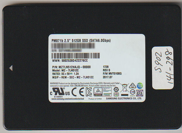 Samsung SSD 970 EVO PLUS M.2 NVMe PCI-Express Type2280 MZ-V7S1T0B