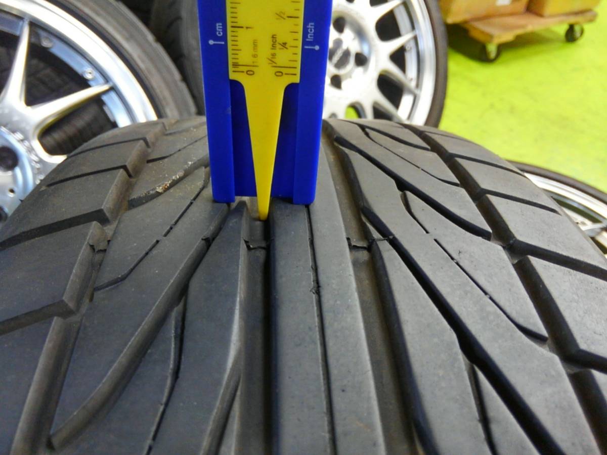 ■38087■Stich LEGZAS レグザス 17インチ 7J ＋42 4穴 PCD100 ダンロップ DIREZZA DZ101 205/45R17 4本 【18年製 5分/7分山】 Stich LEGZAS ホットスタッフコーポレーション M900） M900（Stich シュティッヒ（リム径（インチ）17）（タイヤ