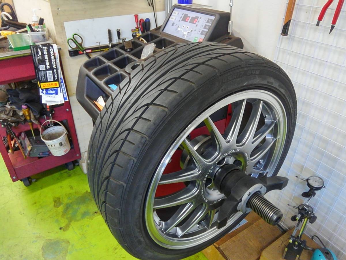 ■38087■Stich LEGZAS レグザス 17インチ 7J ＋42 4穴 PCD100 ダンロップ DIREZZA DZ101 205/45R17 4本 【18年製 5分/7分山】 Stich LEGZAS ホットスタッフコーポレーション M900） M900（Stich シュティッヒ（リム径（インチ）17）（タイヤ