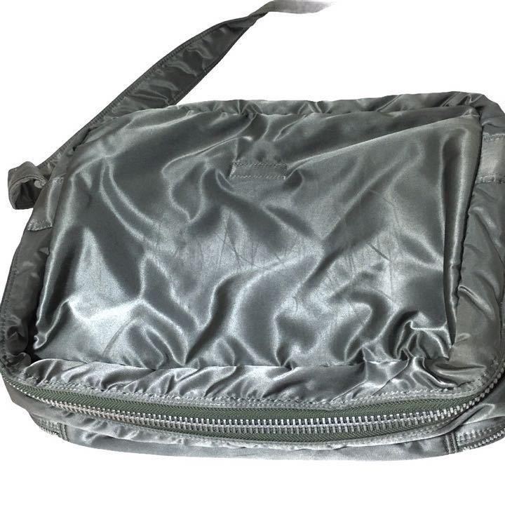 タンカー ショルダーバッグ シルバーグレー PORTER | - ポーター TANKER 極美品ポーター 2層式 XL SHOULDER 吉田カバンホームページ BAG(L) TANKER(タンカー) S