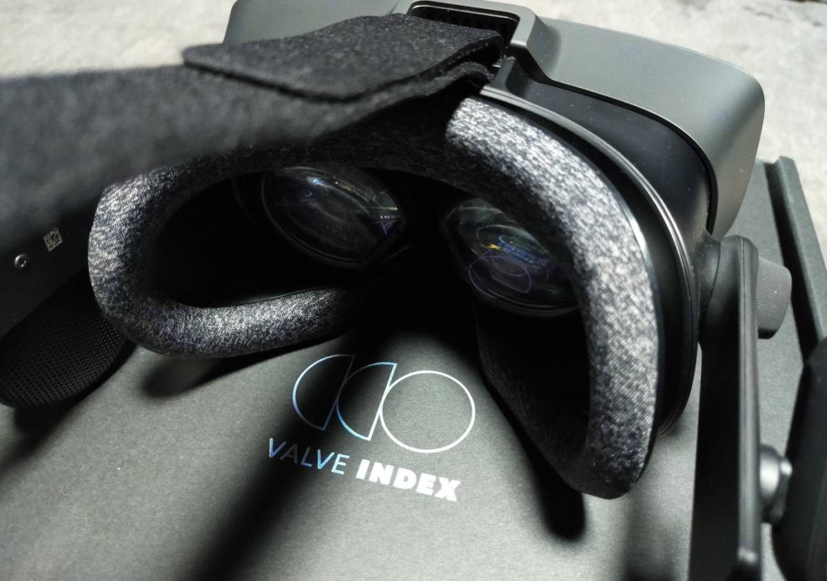 中古送料込み】Valve Index VR（HMD本体のみ、VIVEなどのベース