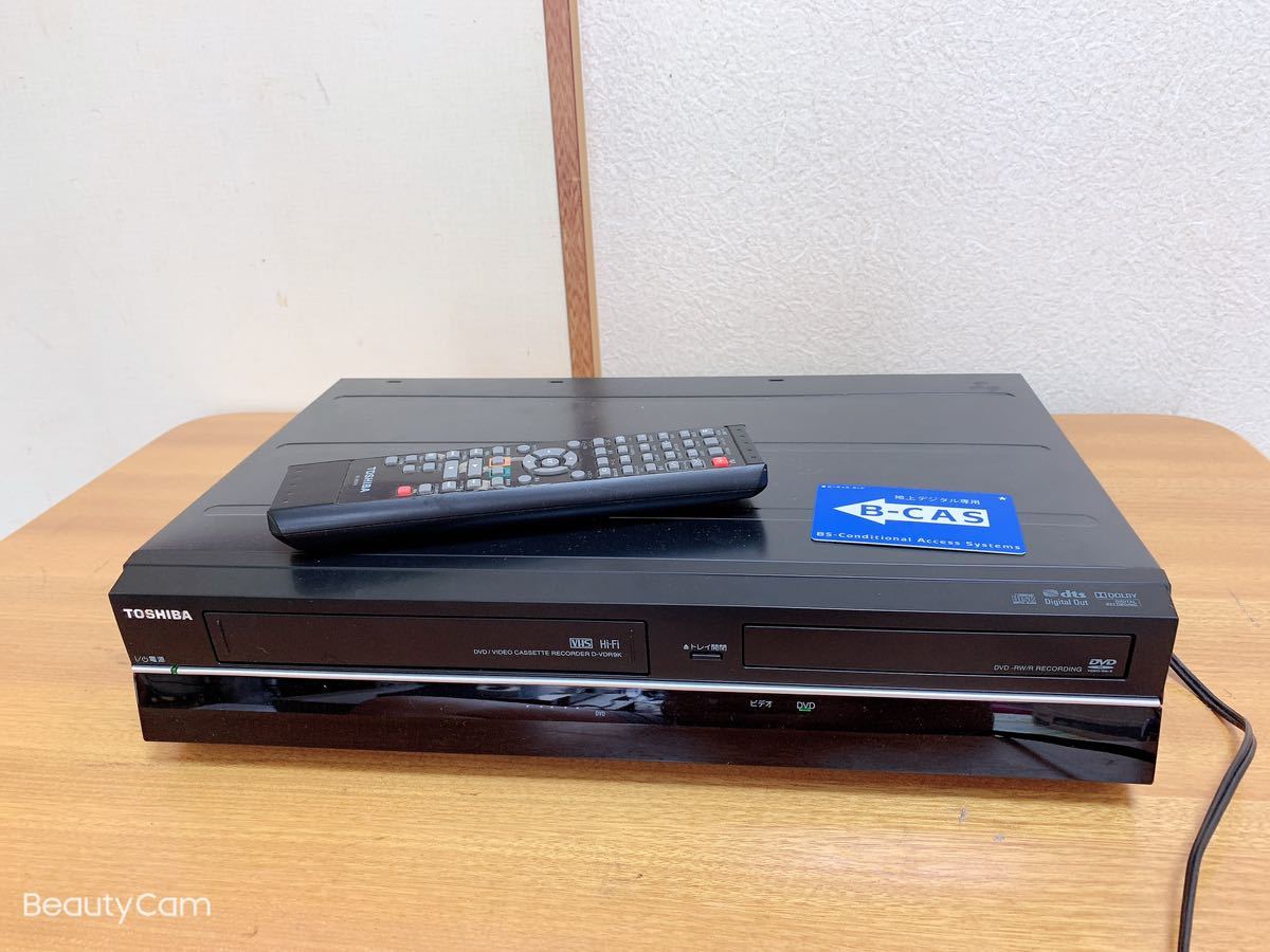東芝 toshiba D-VDR9k 一体型DVDレコーダー中古 通電のみジャンクで 