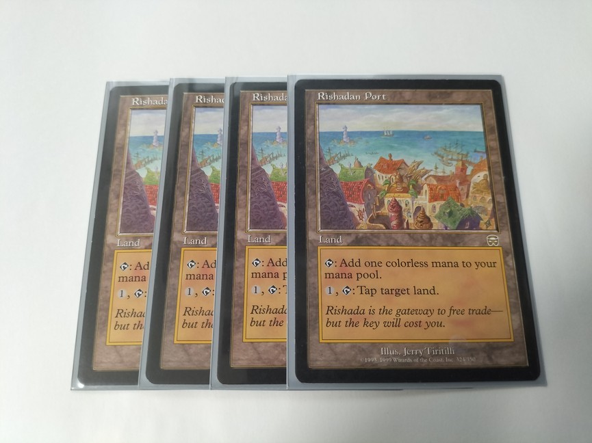 MTG リシャーダの港/Rishadan Port 英語 4枚セット MMQ MTG 《リシャーダの港/Rishadan Port》 [MMQ] 英語 4枚 【公式通販】