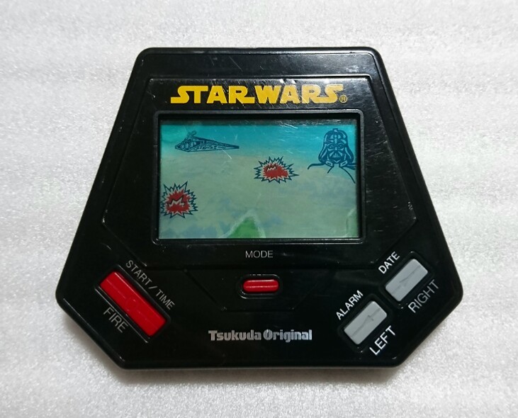 ツクダオリジナル スターウォーズ 中古品 ゲームウオッチ 希少品です