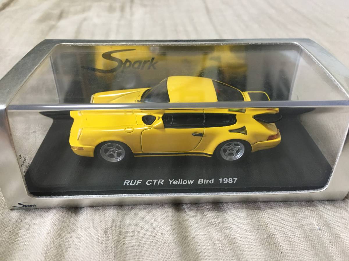 スパーク ポルシェ911（930） ルーフ CTR イエローバード 黄 SPARK