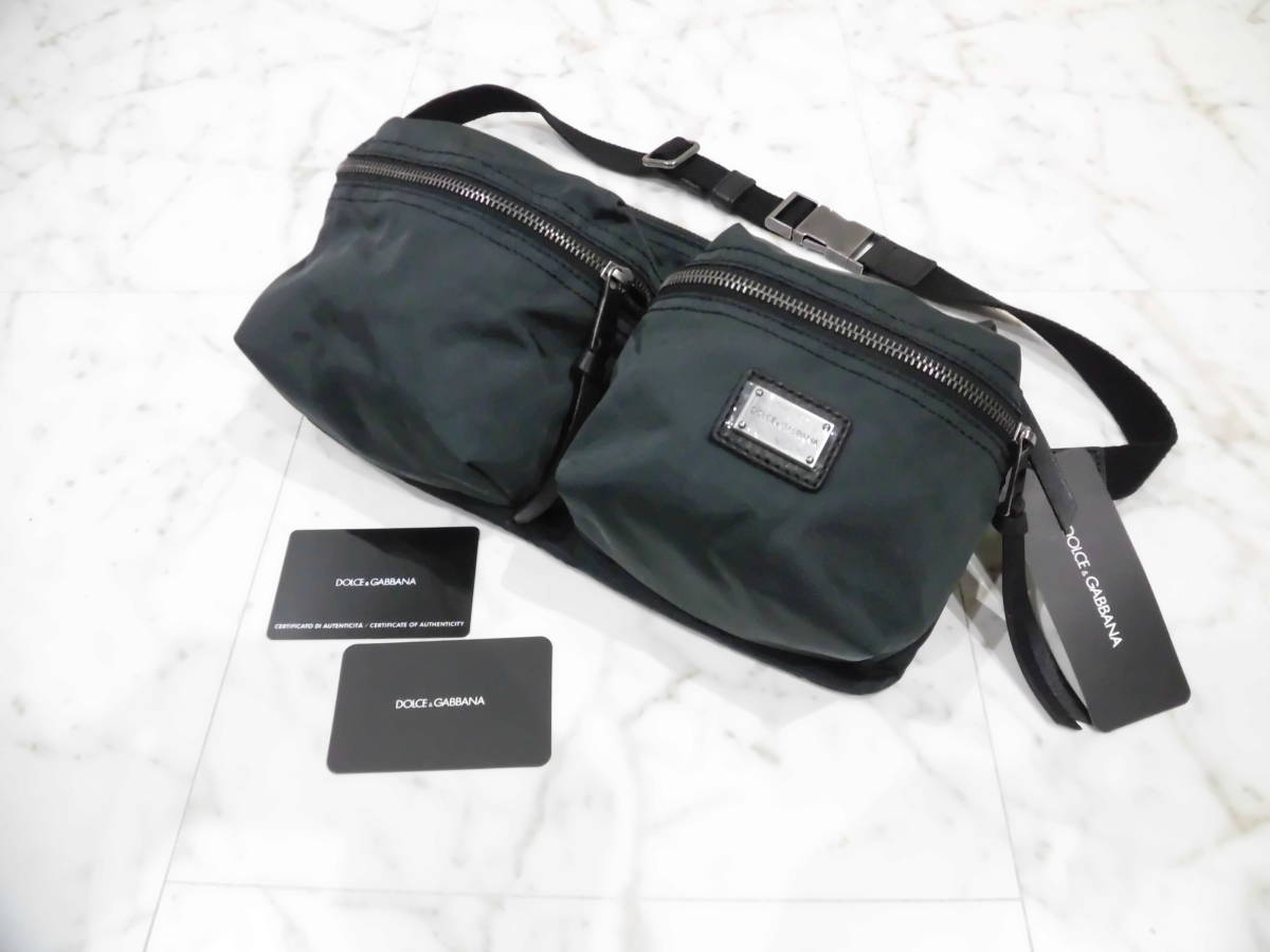 新品未使用品タグカード付】 DOLCE&GABBANA ボディバッグ ドルチェ 