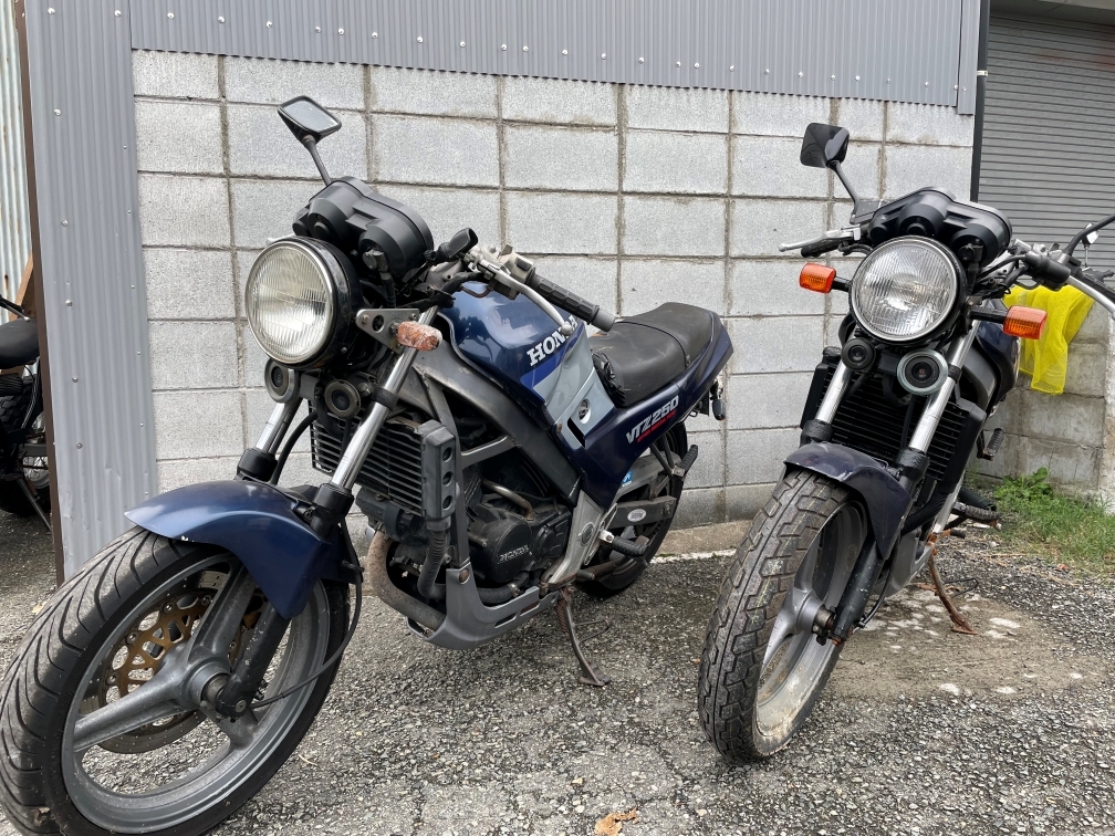 Yahoo!オークション - MC15 VTZ250 ホンダ 「vtz」(部品取り車 