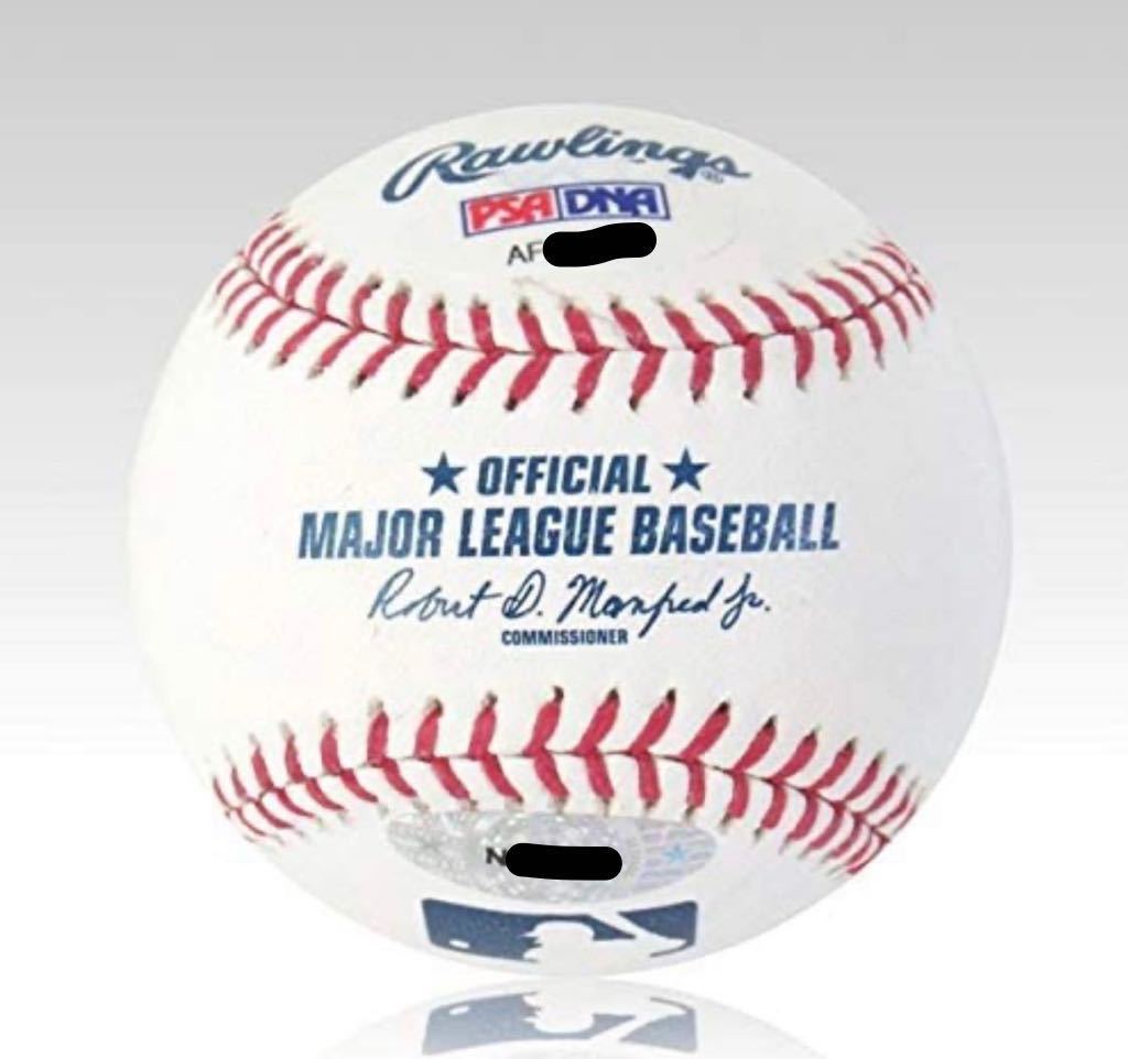 PSA/DNA社+CS証明書付き】ダルビッシュ有 直筆サインボール MLB公式