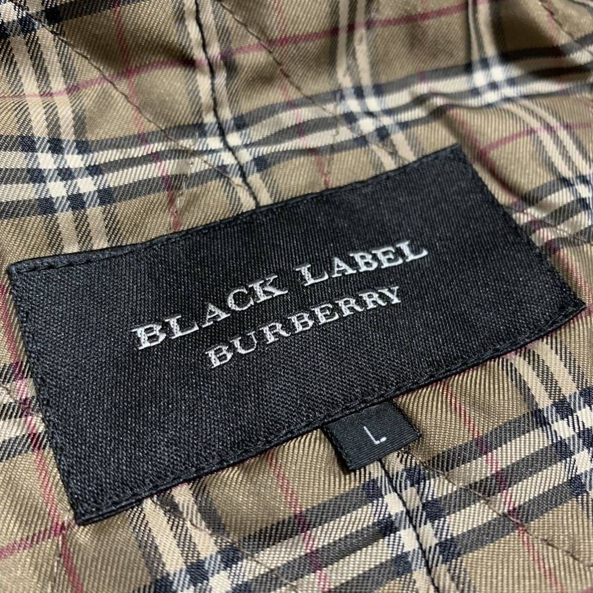 希少Lサイズ!!】BURBERRY BLACK LABEL バーバリーブラック 希少Lサイズ!!】BURBERRY BLACK LABEL バーバリーブラック