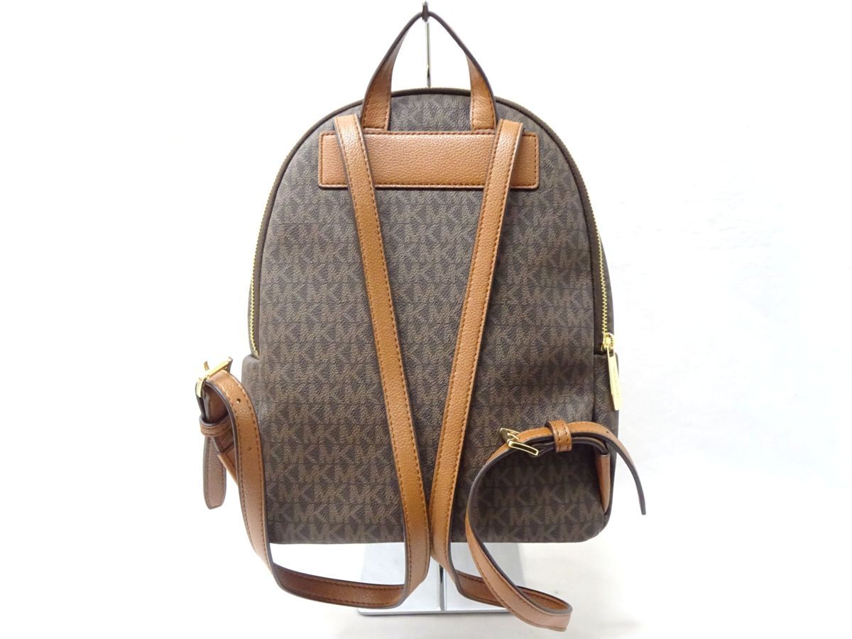 定398ドル【未使用タグ付】マイケルコース MICHAEL KORS MKロゴ 総柄 