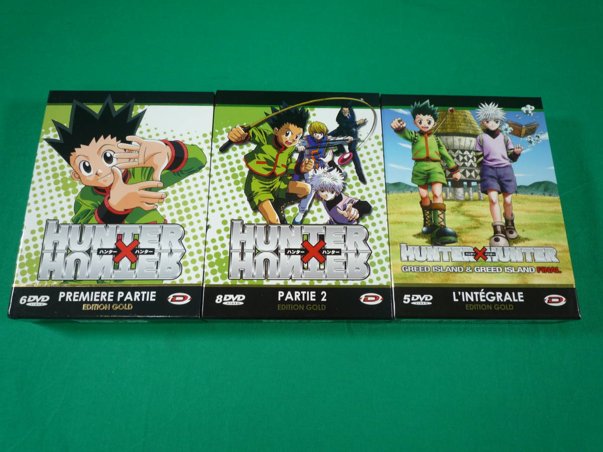 Q092☆アニメDVD☆HUNTER×HUNTER / ハンター×ハンター 海外版 輸入盤 DVD-