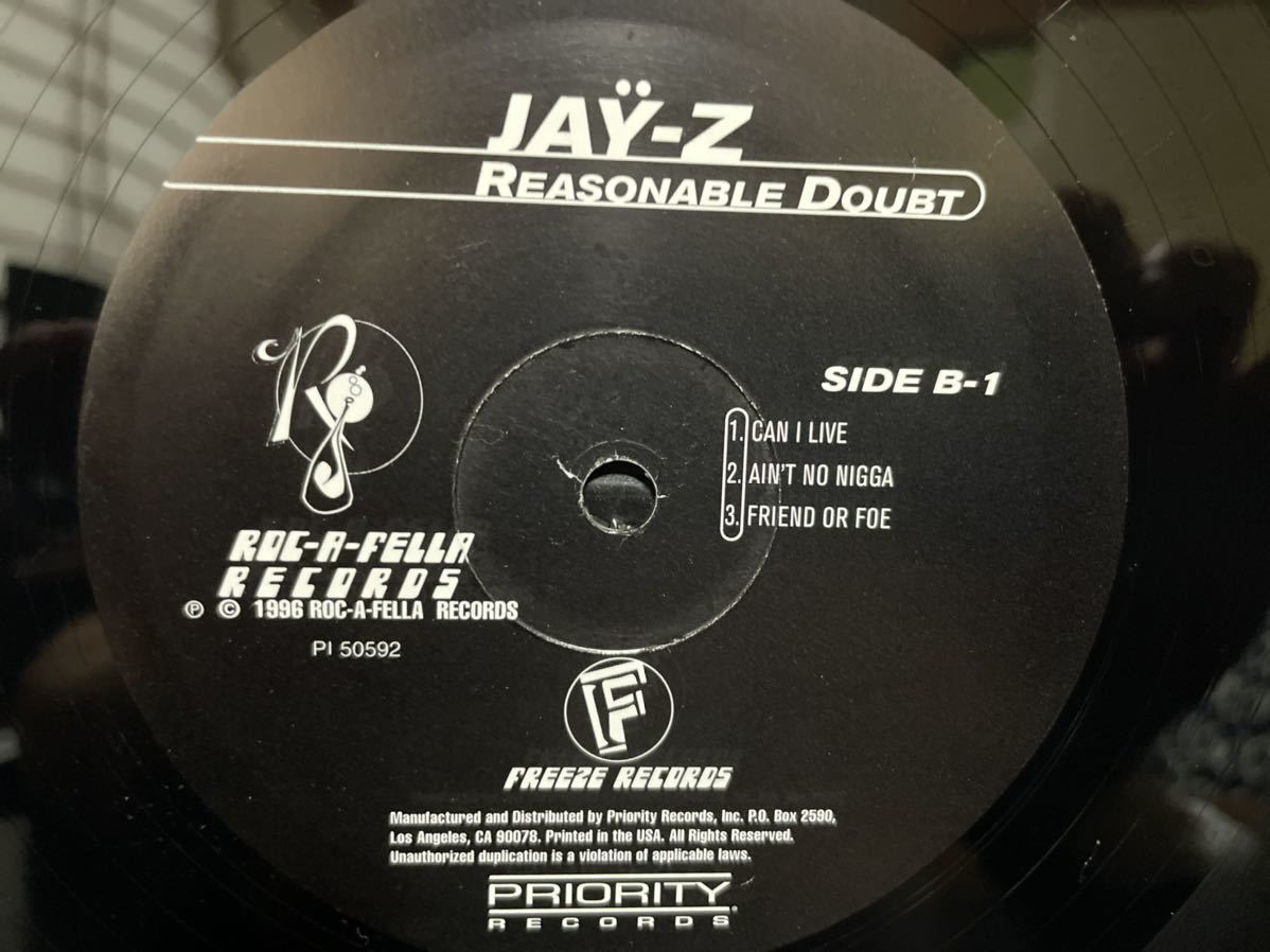 US盤2LP】JAY-Z／REASONABLE DOUBT 【公式通販】