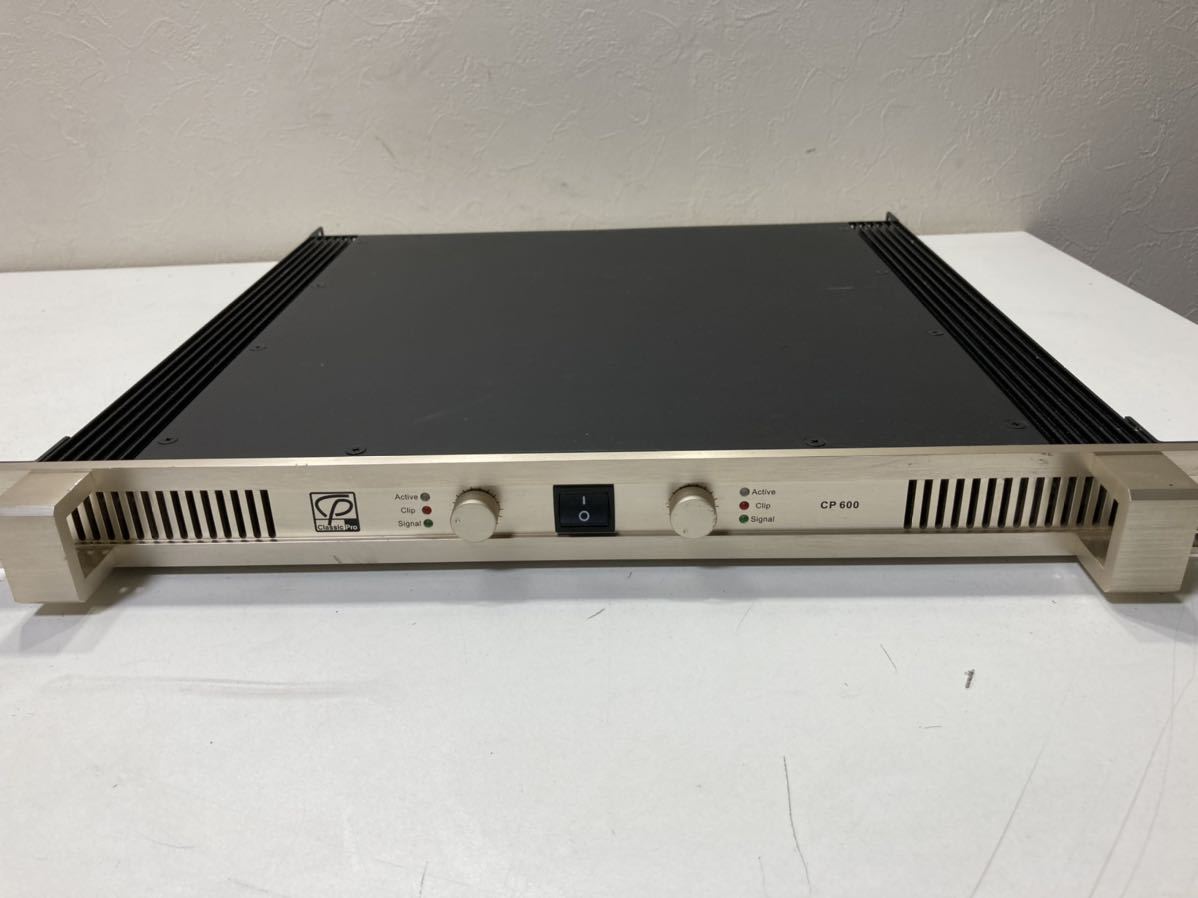 【CLASSIC PROクラシックプロ】パワーアンプ CP600 -1 PRO CLASSIC CP600 ステレオ・パワーアンプセット 値下げしました❗CLASSIC メルカリ