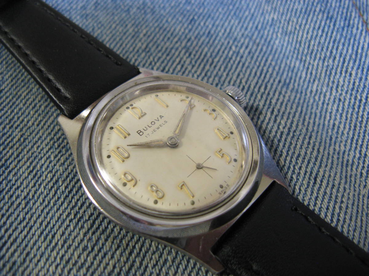 1962年製 BULOVA ブローバ オールSS 33.5mm アメリカンウォッチ 