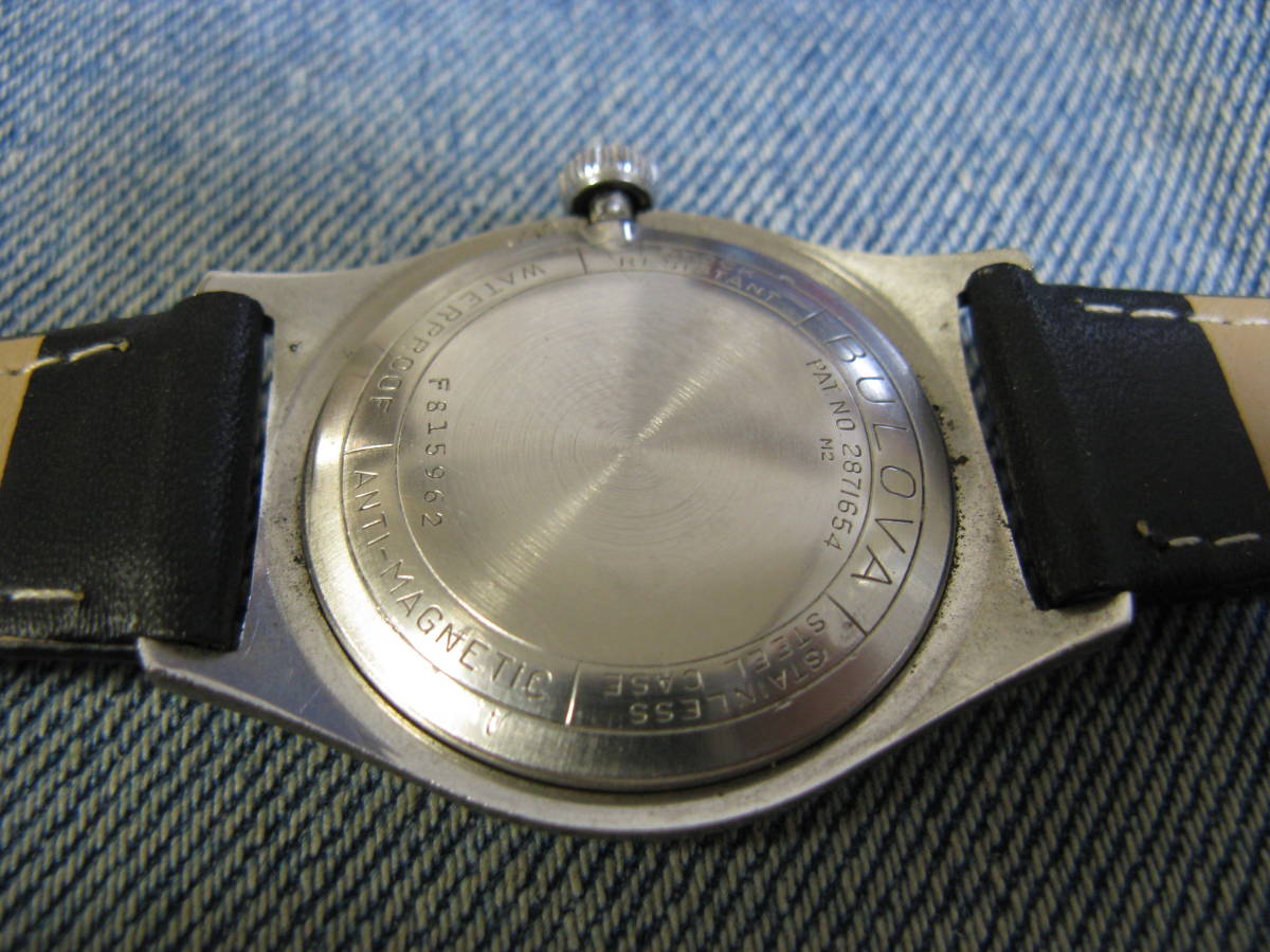 1962年製 BULOVA ブローバ オールSS 33.5mm アメリカンウォッチ 