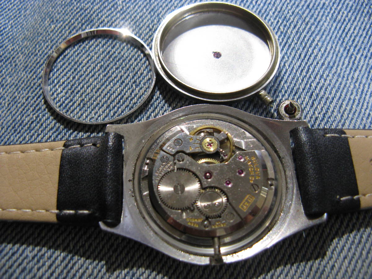 1962年製 BULOVA ブローバ オールSS 33.5mm アメリカンウォッチ 