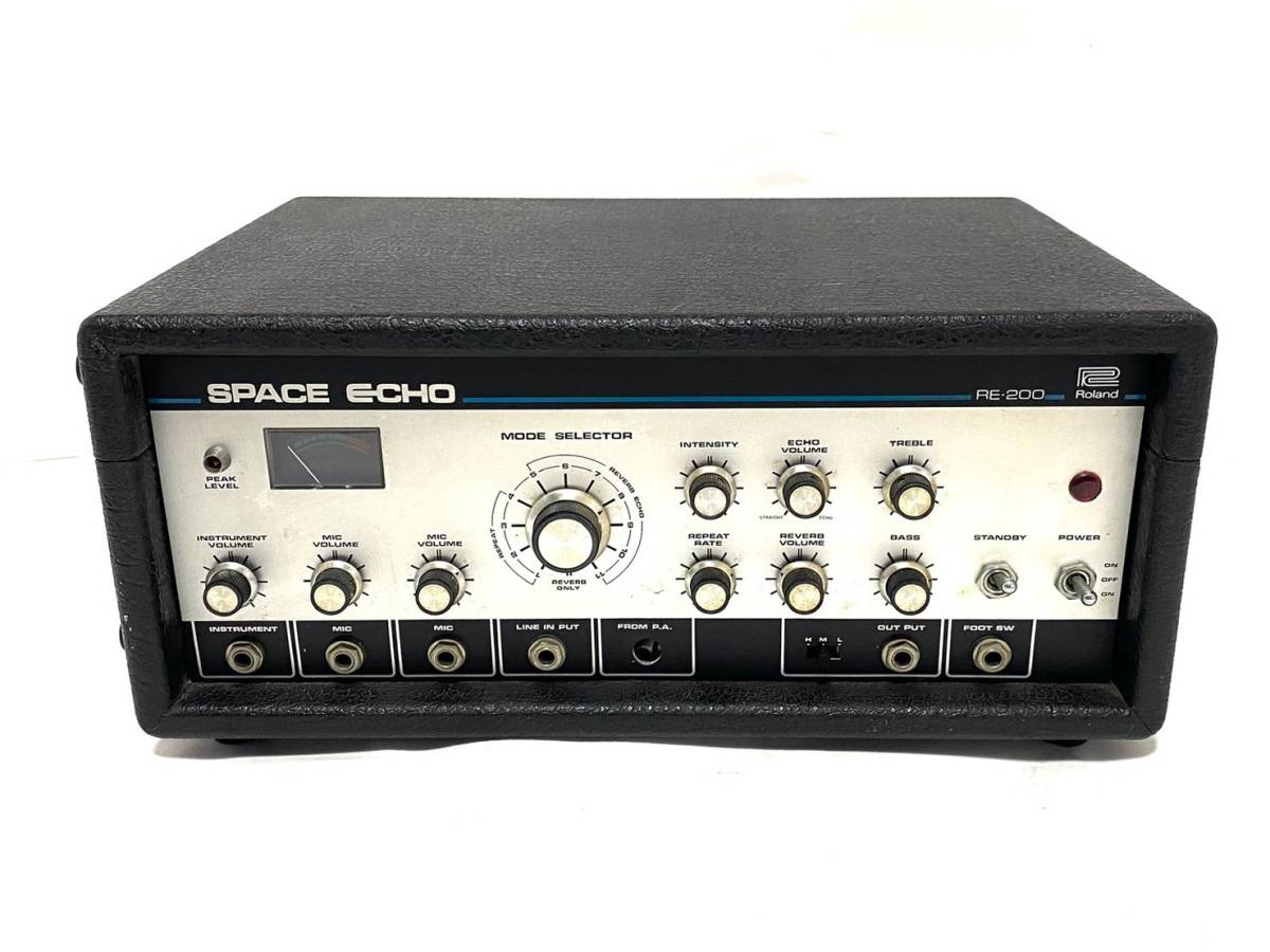 Roland RE-200 Space Echo Reverb ECHO SPACE 0 Tape Delay キーボード 