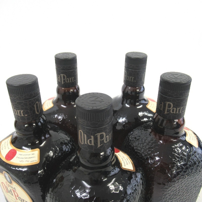 グランド・オールドパー 12年 5本セット 750ml 箱付 12年 ウイスキー