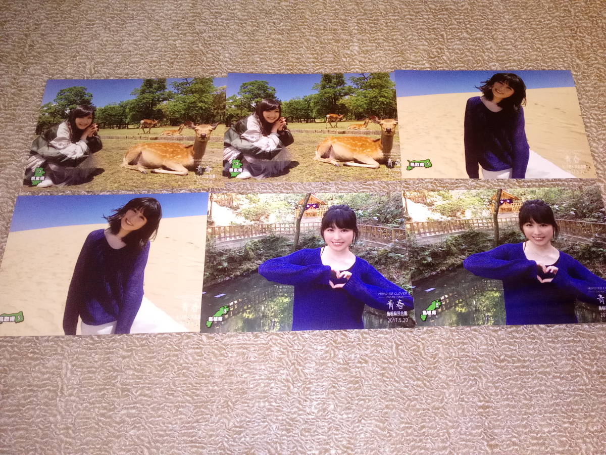 ももクロ ブロマイド 6枚セット グッズ 生写真 写真 ジャパンツアー 