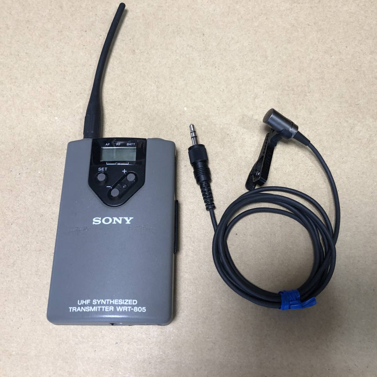希少・動作品】SONY UHFシンセサイザートランスミッター WRT-860 A型