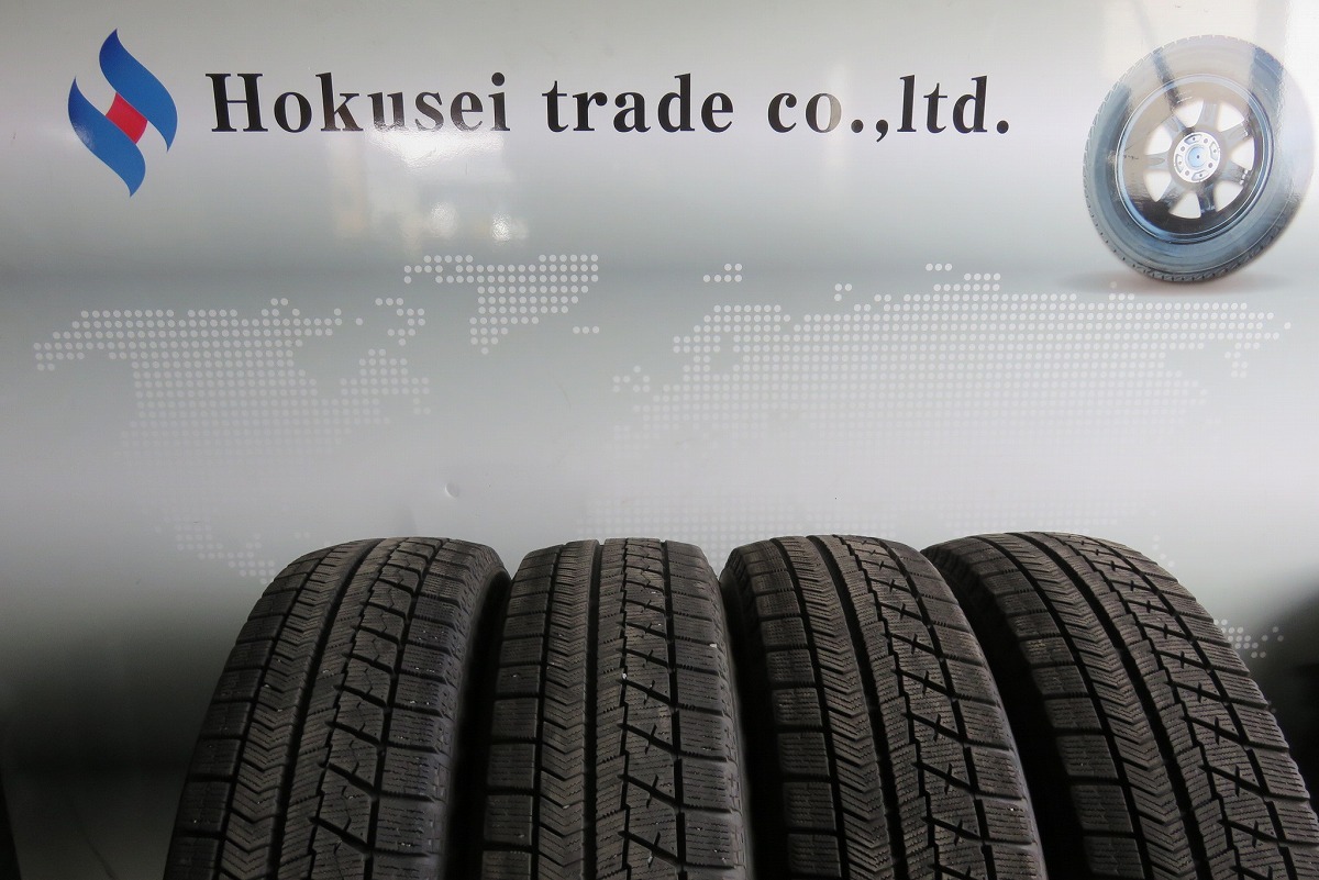 BRIDGESTONE／ブリジストン BLIZZAK VRX 175/65R15 4本SET／2019年製 7分山 スタッドレス／中古 ／21091404
