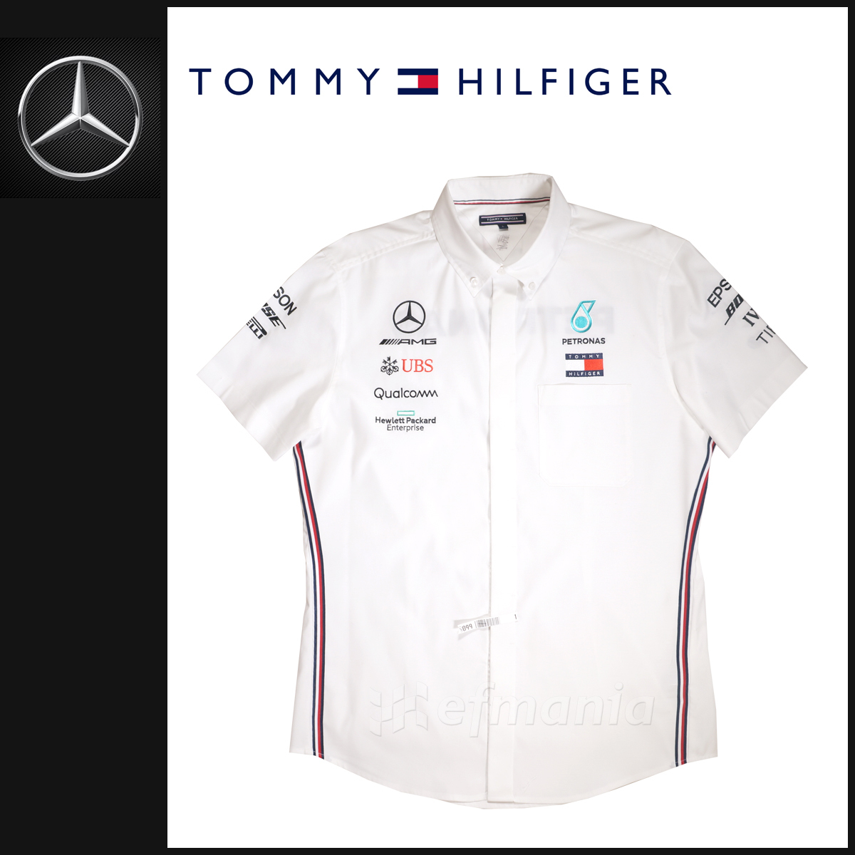 非売品】2019 メルセデスAMG F1チーム 支給品 ピットシャツ L トミー 