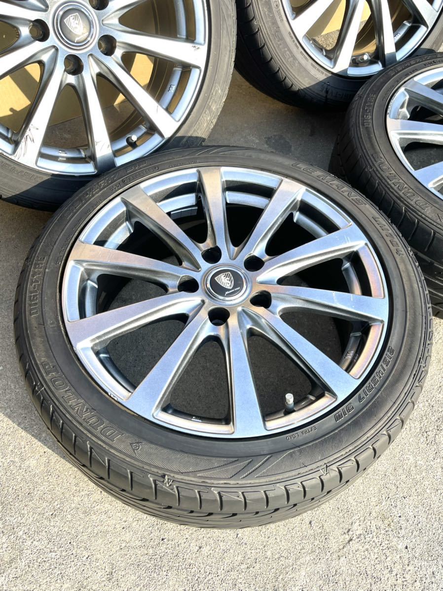 当時物】ザウバーディッシュ 17インチ 8J 9J 114.3 5穴 3ピース 黒