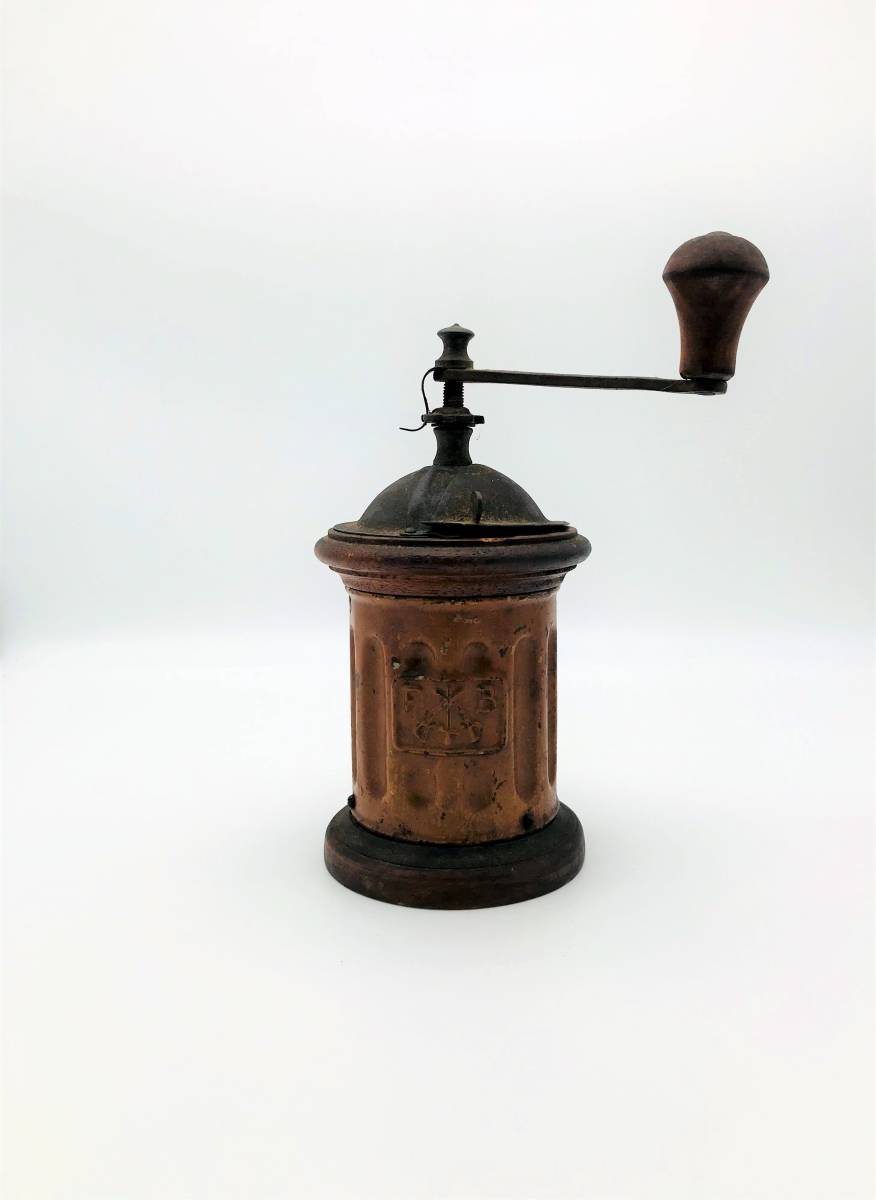 スポング コーヒーミル No.1 イギリス製 手挽き 手動 レトロ Spong