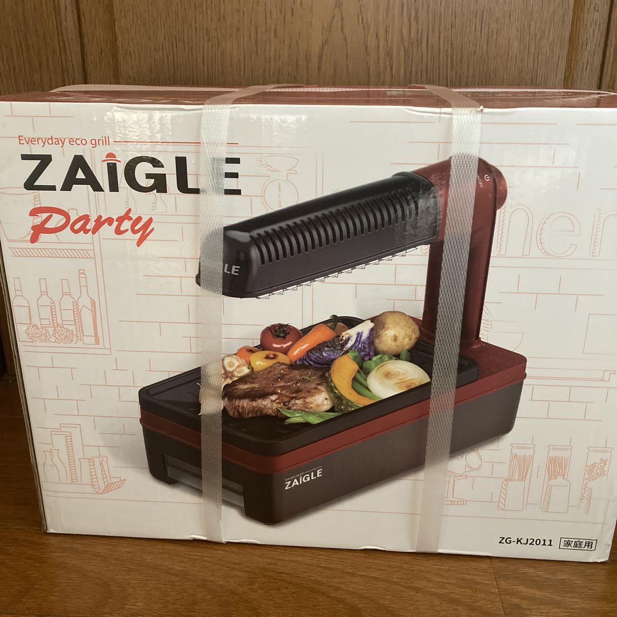 正規品，豊富な ☆即決☆新品 ZAIGLE ザイグルパーティ赤 ZG-KJ2011家庭