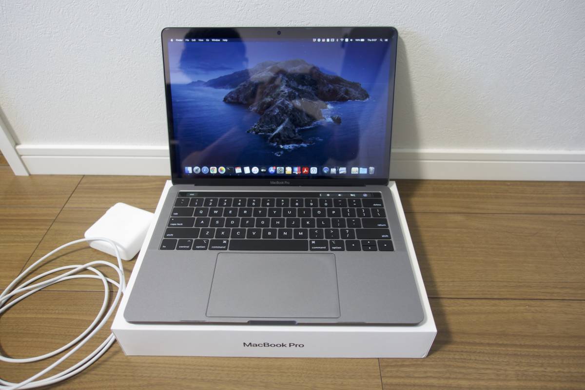 送料無料，品質保証 美品 MacBook Pro 13 2019 Thunderbolt 3ポート x 