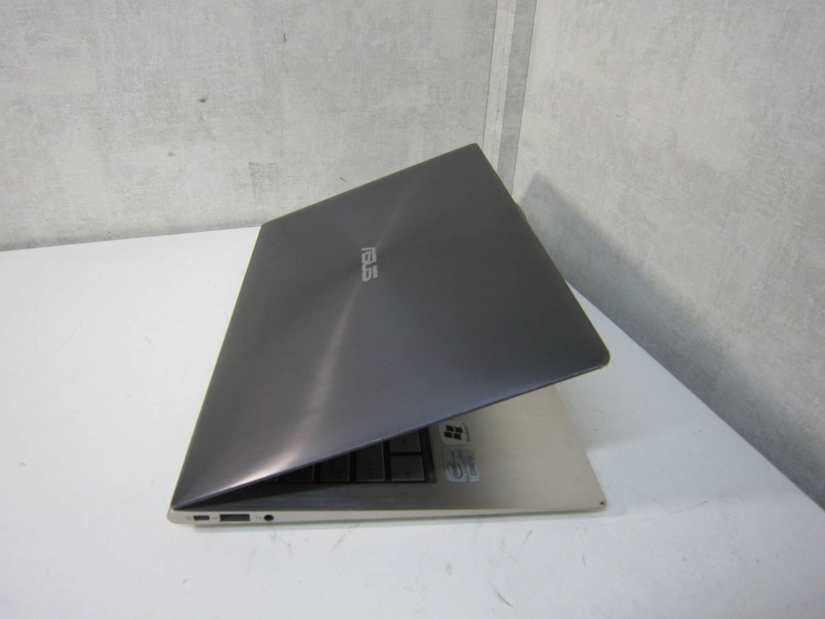 1168☆ASUS ZENBOOK UX21E UX21E-KX128 Core i7 2677M SSD/無 メモリ 