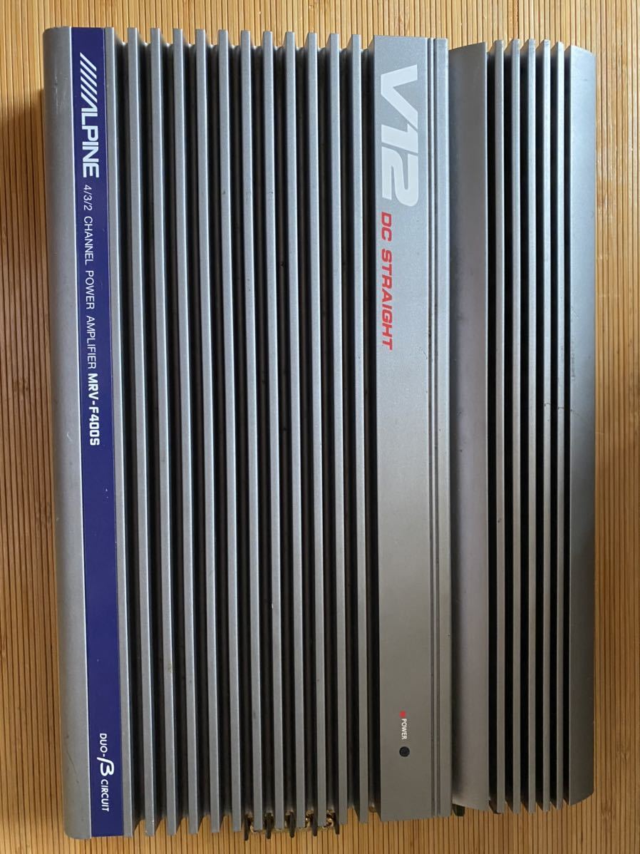 パワーアンプ アルパイン 4/3/2ch ALPINE MRV-F400S