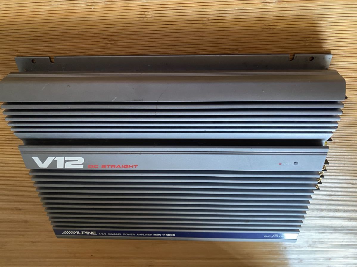 パワーアンプ アルパイン 4/3/2ch ALPINE MRV-F400S