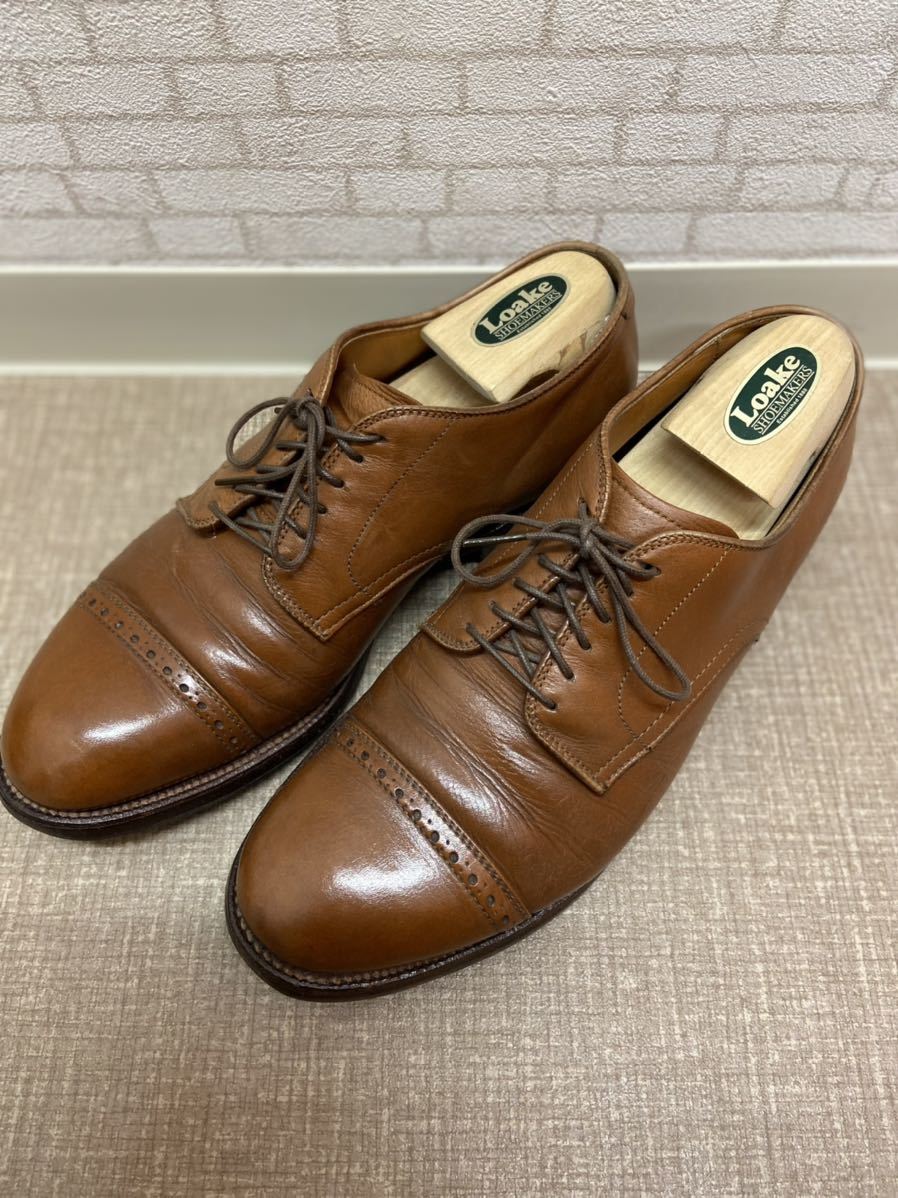 オールデン 932 本革 レザー プレーントゥ シューズ 10 A⁄C 28cm