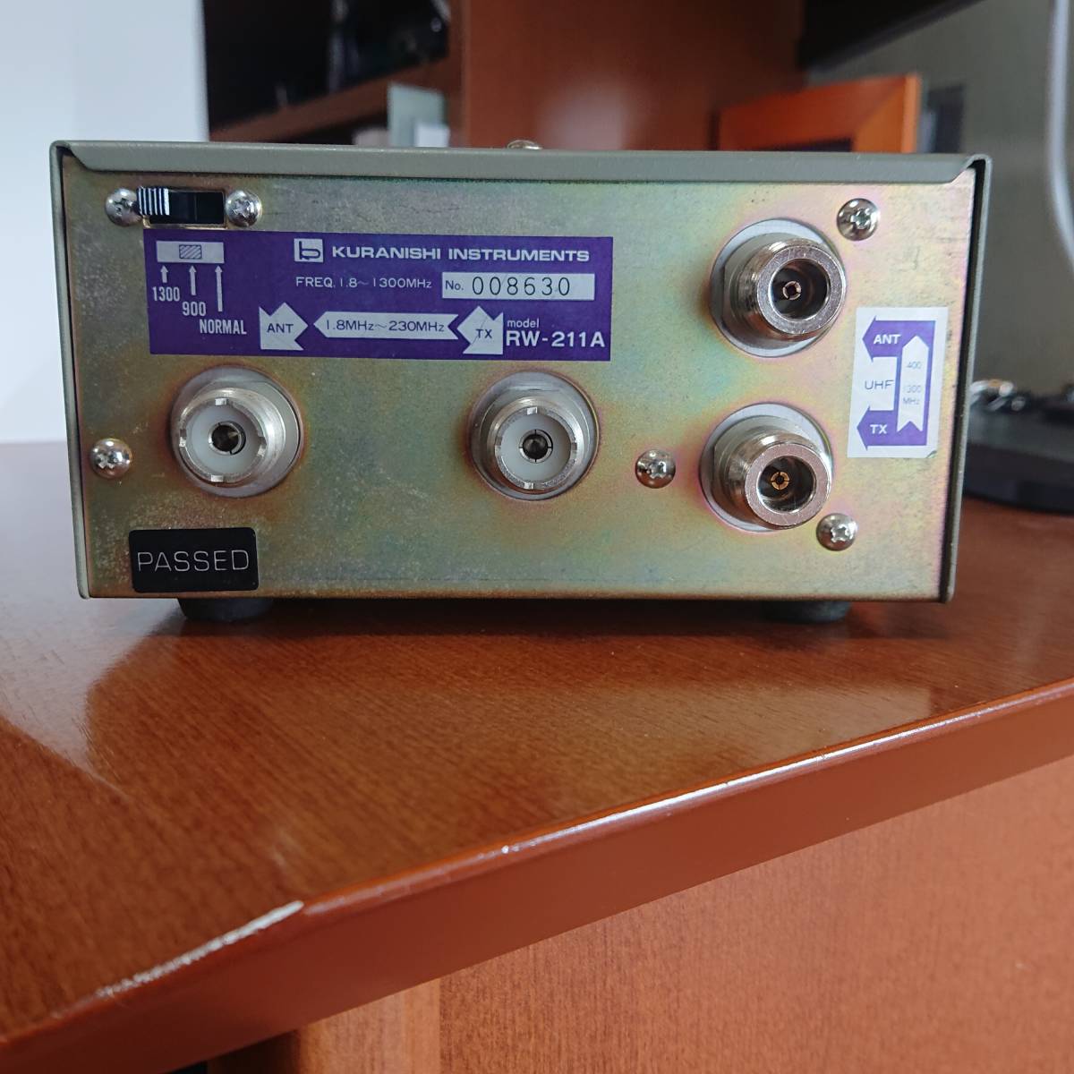 KURANISHI RW-211A SWR WATT メーター アクセサリ ホビー、カルチャー