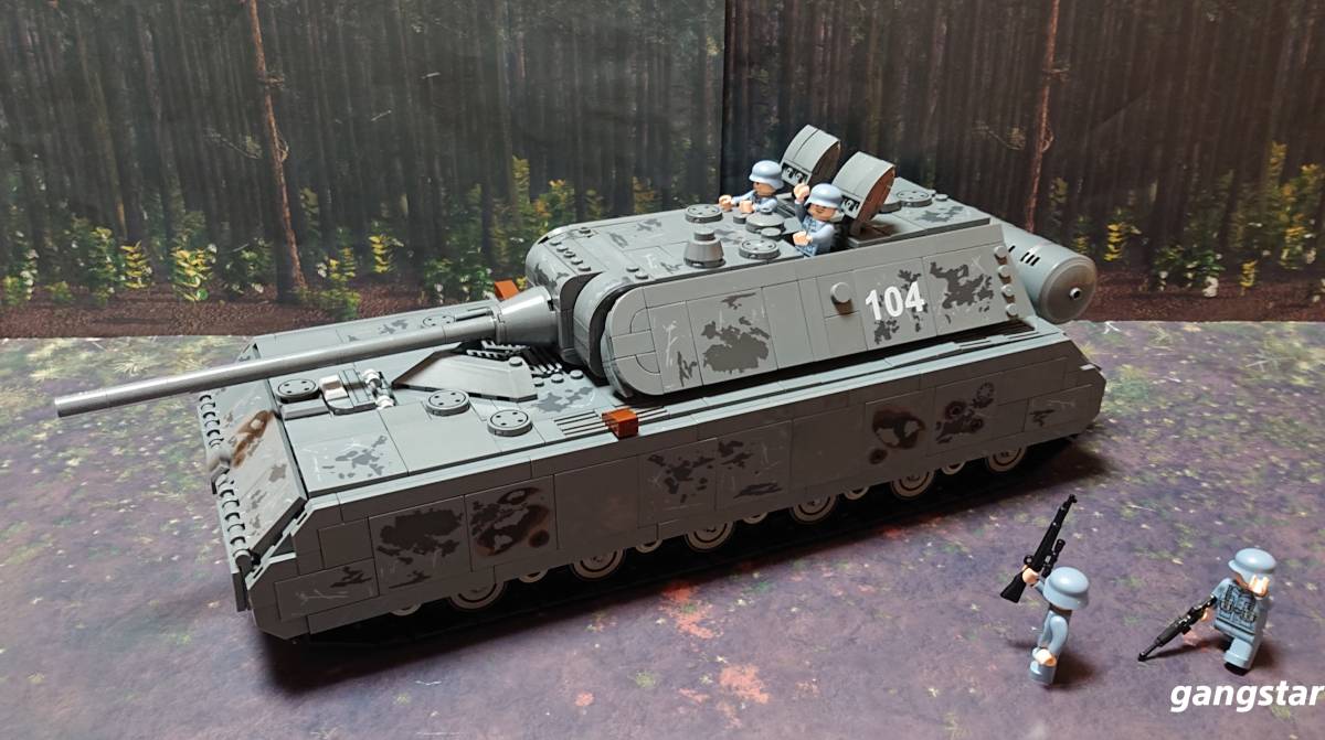 安心の国内発送 レゴ互換】マウス 超重戦車 ミリタリーブロック模型 