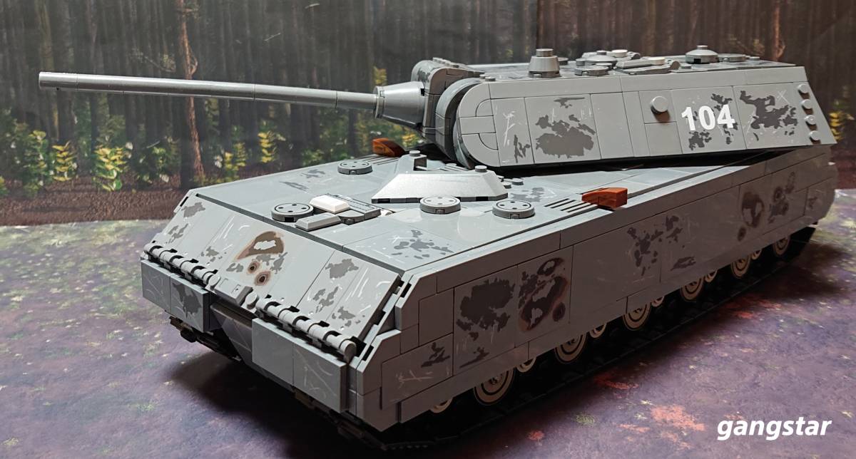 安心の国内発送 レゴ互換】マウス 超重戦車 ミリタリーブロック模型 